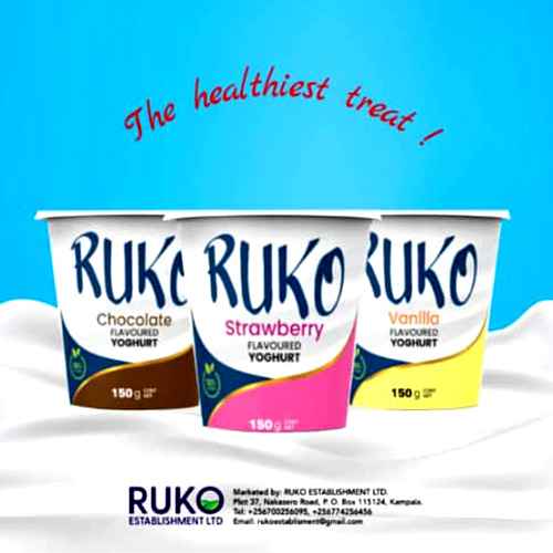 Home 3 ruko strawberry flavoured yoghurt